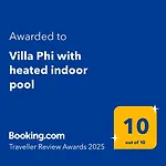 Villa Phi With Heated Indoor Pool *