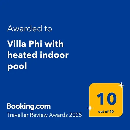 Βίλα Phi With Heated Indoor Pool *