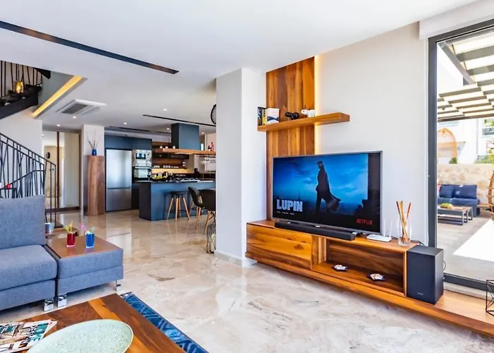 Phi With Heated Indoor Pool Villa Kas