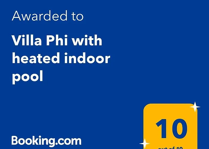 Villa Phi With Heated Indoor Pool *